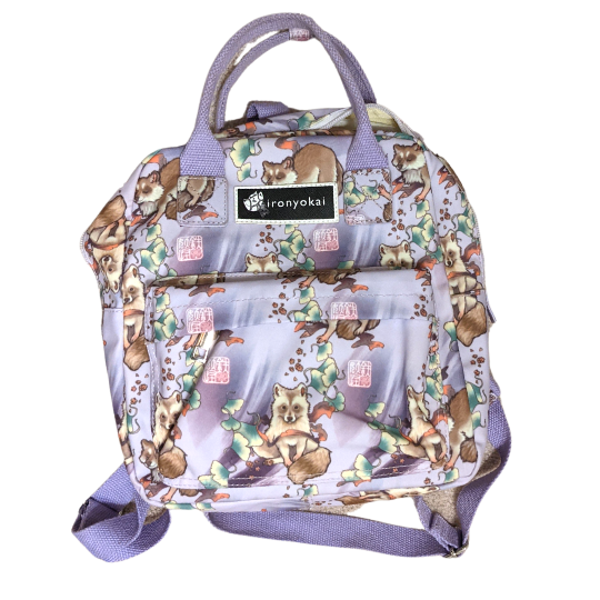 Ironyokai lavender orders Tanuki mini backpack