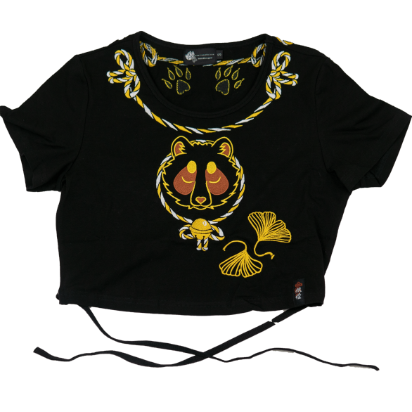 Iron Yokai Embroidered Crop offers Top Size Medium