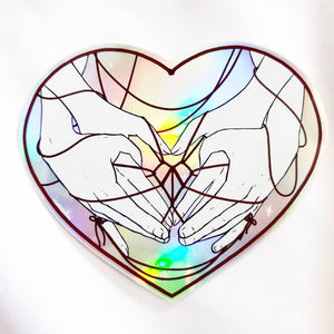 HOLOGRAPHIC STICKER – FORTRESS