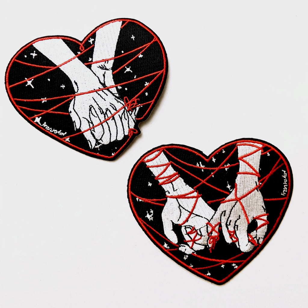 IRON-ON PATCH PACK – RED THREAD